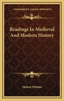 Readings In Medieval And Modern History 1018975187 Book Cover