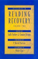 Research in Reading Recovery: Volume 2 0325005532 Book Cover