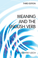 Meaning and the English Verb (3rd Edition) 0582305314 Book Cover