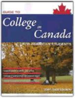 Guide to College in Canada for American Students 1890765120 Book Cover