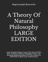 A Theory of Natural Philosophy 1015394817 Book Cover