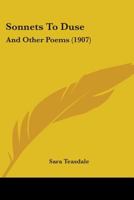 Sonnets to Duse 1718699379 Book Cover