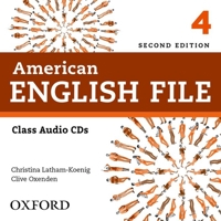 American English File 4 Class Audio CDs 019477564X Book Cover