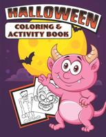 Halloween Coloring & Activity Book 1074029429 Book Cover