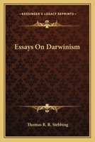 Essays on Darwinism 9354944892 Book Cover