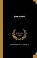 War Poems (1867) 3744710661 Book Cover