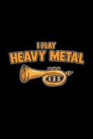 I play heavy metal: 6x9 Jazz dotgrid dot grid paper notebook notes 1671577620 Book Cover