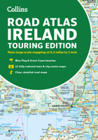 Road Atlas Ireland: Touring edition A4 Paperback 0008597677 Book Cover