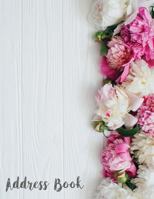 Address Book: Alphabetical Organizer Journal Notebook. Keep All Your Address Information Together (Contact, Address, Phone Number, Emails, Birthday) 300+ Spaces 1986519643 Book Cover