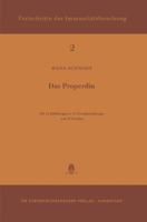 Das Properdin 3798501653 Book Cover
