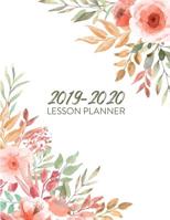 2019-2020 Lesson Plan Book: 7 Subjects 40 weeks Includes Monthly Calendars 1077305427 Book Cover