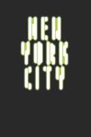 Awesome Glowing New York City Notebook 120 Pages 1691084581 Book Cover