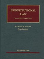 Constitutional Law 1566629071 Book Cover