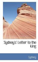 'Sydney's' Letter to the King 0526063904 Book Cover