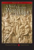 A Brief History of the Western World, Volume 1 0534642373 Book Cover
