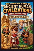 The Complete Story of Ancient Human Civilizations: A Kids' History Book:: Journey Through Time and Explore the Legends, Heroes, and Cultures That Built Our Future (History Books for Children) B0F7XWP17C Book Cover