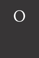 Buchstabe O Notizbuch: A5 Notizbuch Blanko 120 Seiten | Notizblock | Tagebuch | Terminplaner | Schreibheft für Notizen 6x9 (German Edition) 1691519189 Book Cover