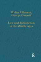 Law and Jurisdiction in the Middle Ages (Collected Studies Ser. : No. Cs283) 086078231X Book Cover