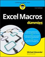 Excel Macros for Dummies 1119089344 Book Cover