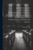 Lehrbuch des Deutschen bürgerlichen Rechts auf der Grundlage des buergerlichen Gesetzbuchs, zweiter Band. 1022627899 Book Cover