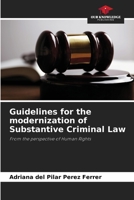 Guidelines for the modernization of Substantive Criminal Law: From the perspective of Human Rights 6205849488 Book Cover