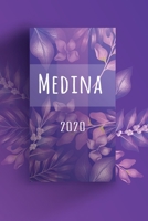 Terminkalender 2020: F�r Medina personalisierter Taschenkalender und Tagesplaner ca DIN A5 376 Seiten 1 Seite pro Tag Tagebuch Wochenplaner 1676801367 Book Cover