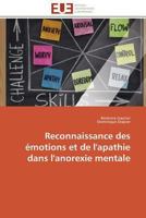 Reconnaissance des émotions et de l'apathie dans l'anorexie mentale (Omn.Univ.Europ.) 384178836X Book Cover