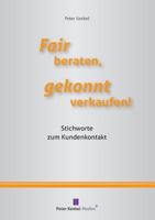 Fair Beraten, Gekonnt Verkaufen! 3944419030 Book Cover