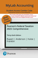 Pearson's Federal Taxation 2023 Comprehensive -- MyLab Accounting with Pearson eText 013784056X Book Cover