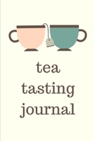 Tea Tasting Journal: Track and Rate Tea Varieties Journal: Gift For Tea Drinkers Aroma and Taste Steeping Time and Temperature Green White Oolong County of Origin Fun Flavors Infused 1702129985 Book Cover