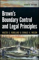 Browns Boundary Control and Legal Principles 111843143X Book Cover