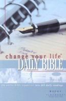 Change Your Life Daily Bible/change Your Life Daily Journal: New Living Translation 0842337814 Book Cover