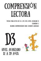 Cuadernos de comprension lectora para ni�os de 13 a 99 a�os. Nivel Avanzado D3.: Cuadernos Mentelex: Serie de Los Viajes de Gulliver 1523892757 Book Cover