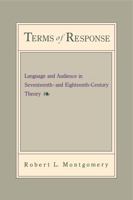 Terms of Response: Language and Audience in Seventeenth-And Eighteenth-Century Theory 0271007648 Book Cover