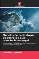 Modelos de contratação de energia e sua relevância no Nepal (Portuguese Edition) 6208797136 Book Cover