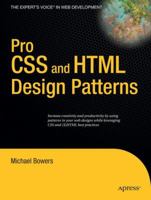 Pro CSS and HTML Design Patterns 1590598040 Book Cover