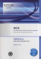 F8 Audit and Assurance AA (INT) - Exam Kit 184710567X Book Cover