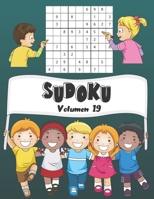 SUDOKU: Volumen 19 | 150 Niños Sudoku Con Soluciones | Fácil | 1 Cuadrículas Por Página | Gran formato, 8.5 "x11". (Mi Sudoku Favorito Para Miños) B0884CRRZC Book Cover