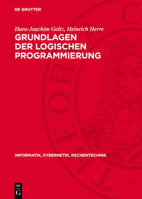 Grundlagen Der Logischen Programmierung 3112773209 Book Cover