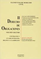 Elementos de Derecho Civil II. Derecho de Obligaciones. Volumen 2º: Volumen Segundo. Contratos y Cuasicontratos. 8490316112 Book Cover