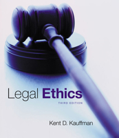 Legal Ethics 076684255X Book Cover