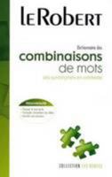 Dictionnaire des combinaisons de mots 2849024481 Book Cover