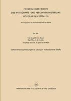 Lichtzerstreuungsmessungen an Lösungen hochpolymerer Stoffe 366303710X Book Cover