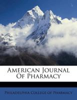 American Journal Of Pharmacy 1248320646 Book Cover