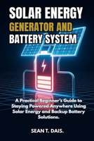 SOLAR ENERGY GENERATOR AND BATTERY SYSTEM: A Practical Beginner’s Guide to Staying Powered Anywhere Using Solar Energy and Backup Battery Solutions. B0FHGWSSYC Book Cover