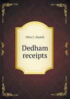 Dedham Receipts 5518900708 Book Cover