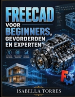 FREECAD VOOR BEGINNERS, GEVORDERDEN EN EXPERTEN: Een stapsgewijze, visuele handleiding om parametrisch 3D-ontwerp, -modellering en praktische ... onder de knie te krijgen. (Dutch Edition) B0H9NSF6TC Book Cover