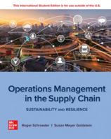 Operations Management In The Supply Chain: Sustainability and Resilience: 2024 Release ISE 1266834699 Book Cover