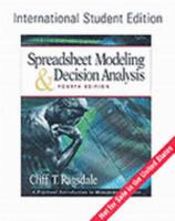 Spreadsheet Modeling and Decision Analysis: A Practical Introduction to Management Science 0324203055 Book Cover