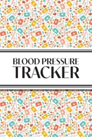 1-Year Blood Pressure Tracker (Multi-Color First Aid): 6"x9" 52+ Extra Weeks Daily Blood Pressure Logbook Tracker Complete with Monthly Trend Graphs (6 Weeks a Month) 1834120535 Book Cover